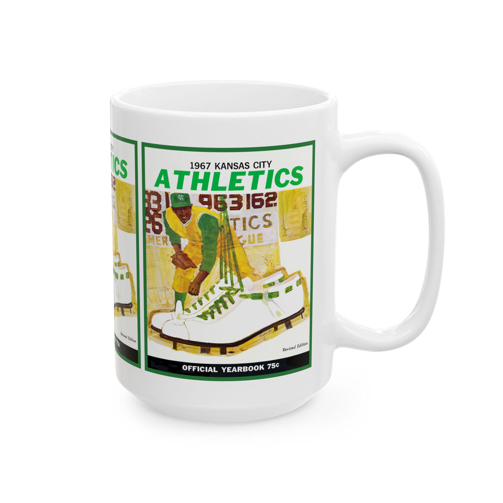1967 Kansas City Athletics Baseball Mug | Retro Vintage Coffee Cup 11 oz and 15 oz