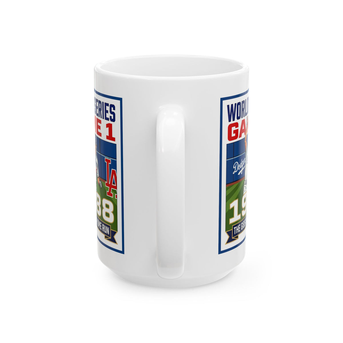 1988 World Series Mug – The Gibson Home Run Ceramic Coffee Cup (11oz/15oz)