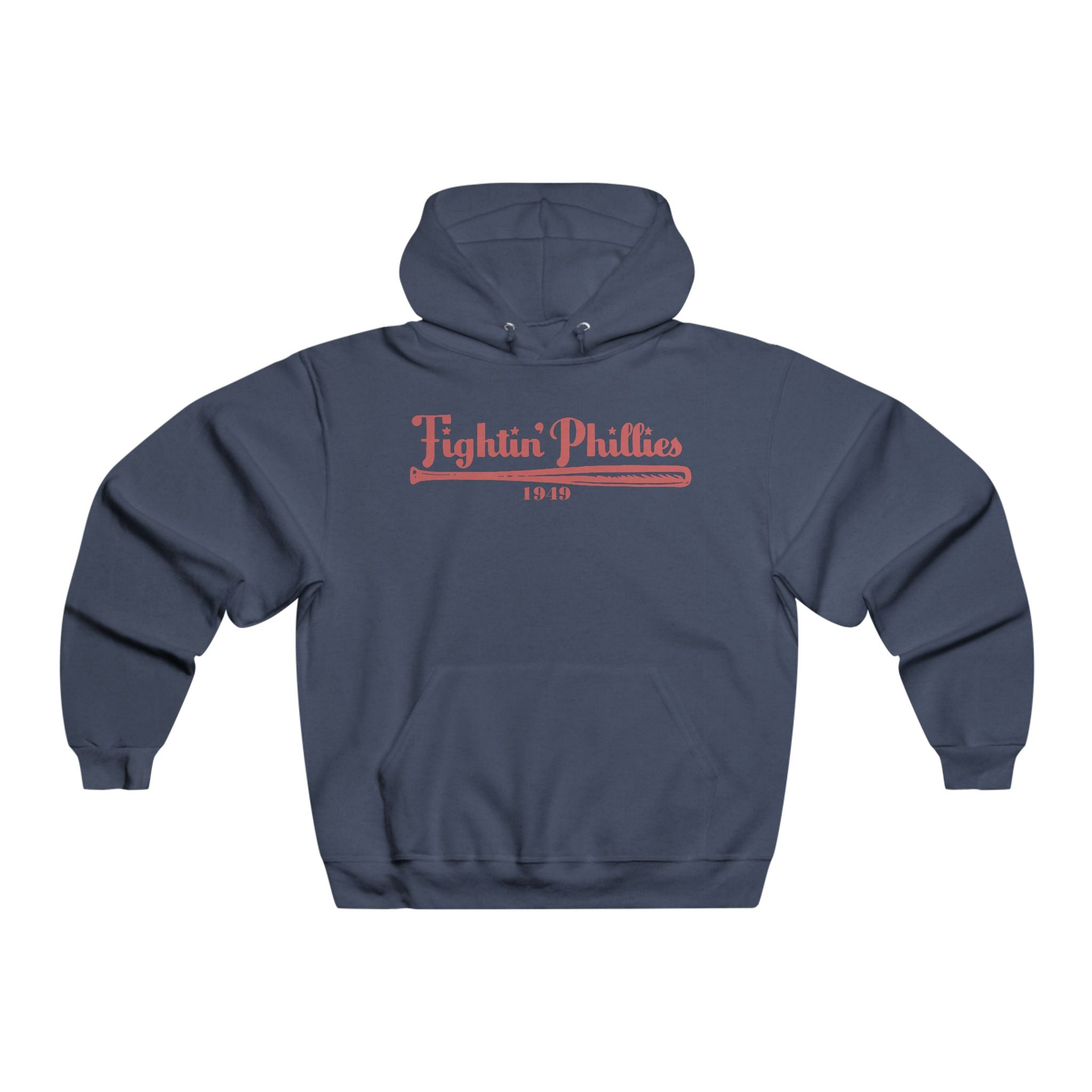 1949 Philadelphia Baseball Hoodie — Vintage Baseball Men's Sweatshirt
