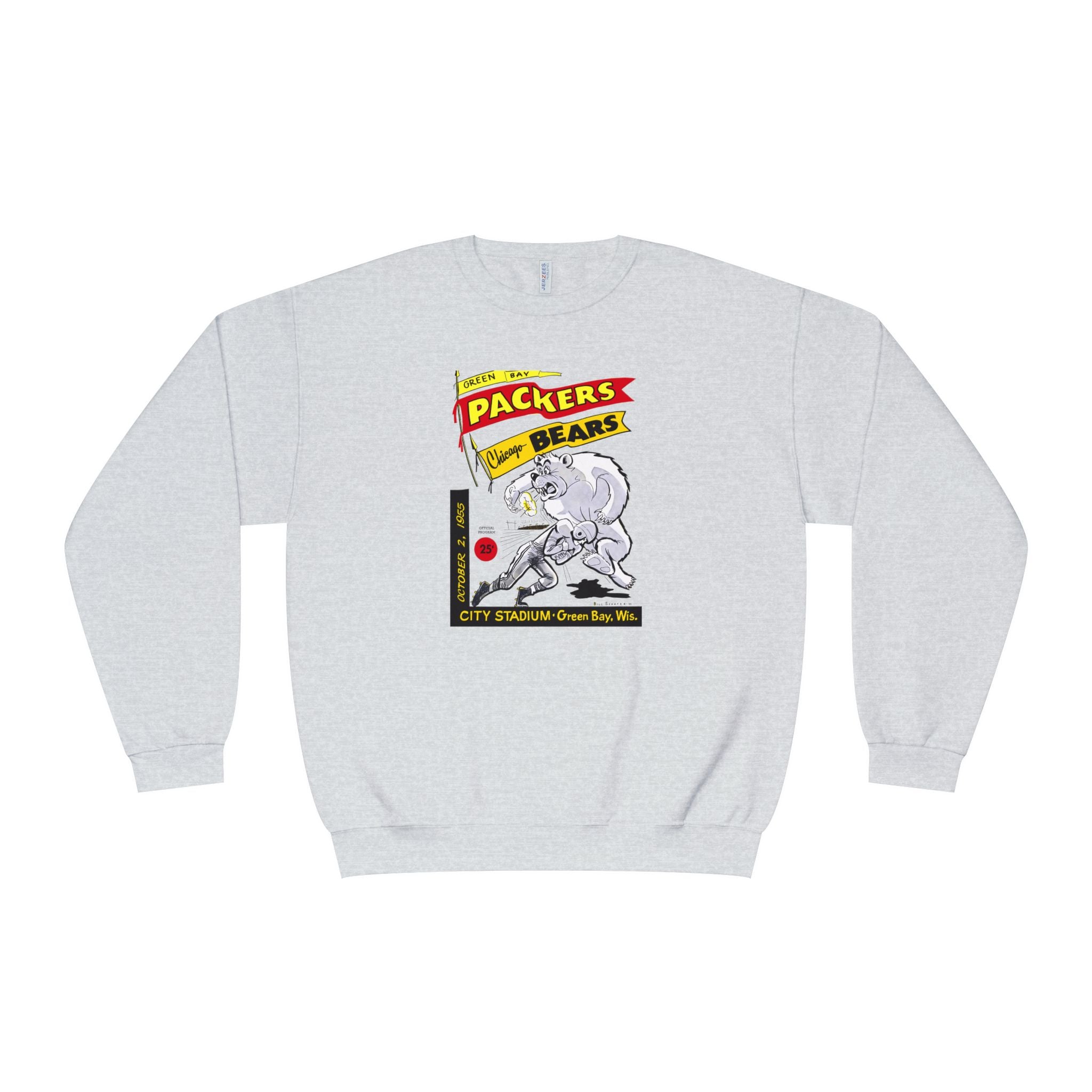 1955 Vintage Bears - Packers Football -  NuBlend® Crewneck Sweatshirt
