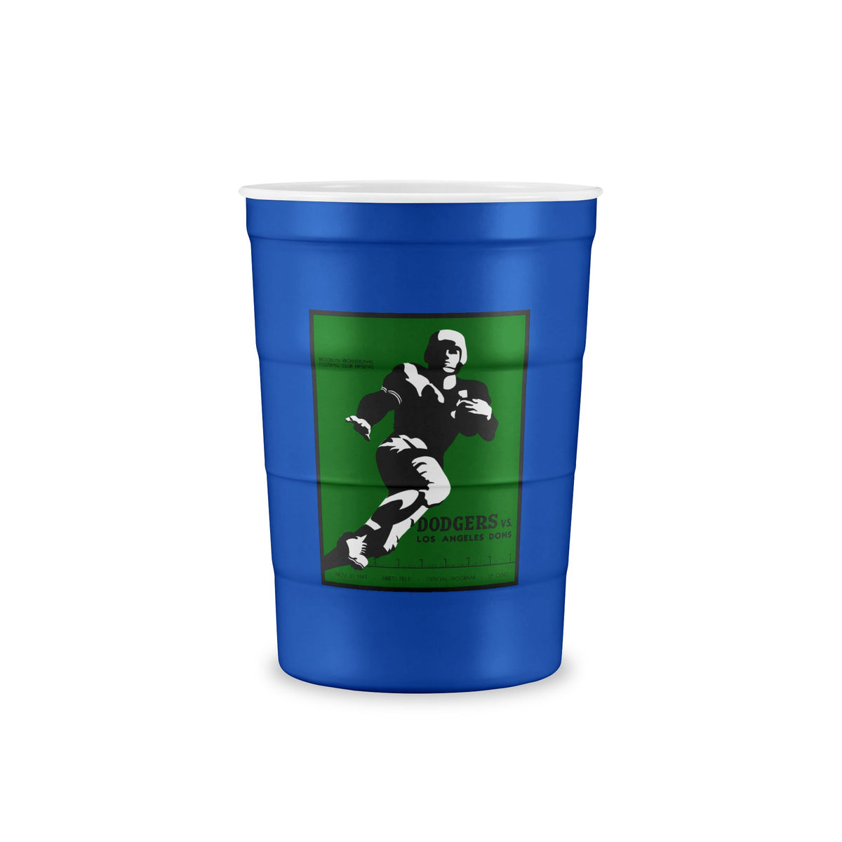 1947 Football Los Angeles Dons - Brooklyn Dodgers Football - Recyclable Steel Cup