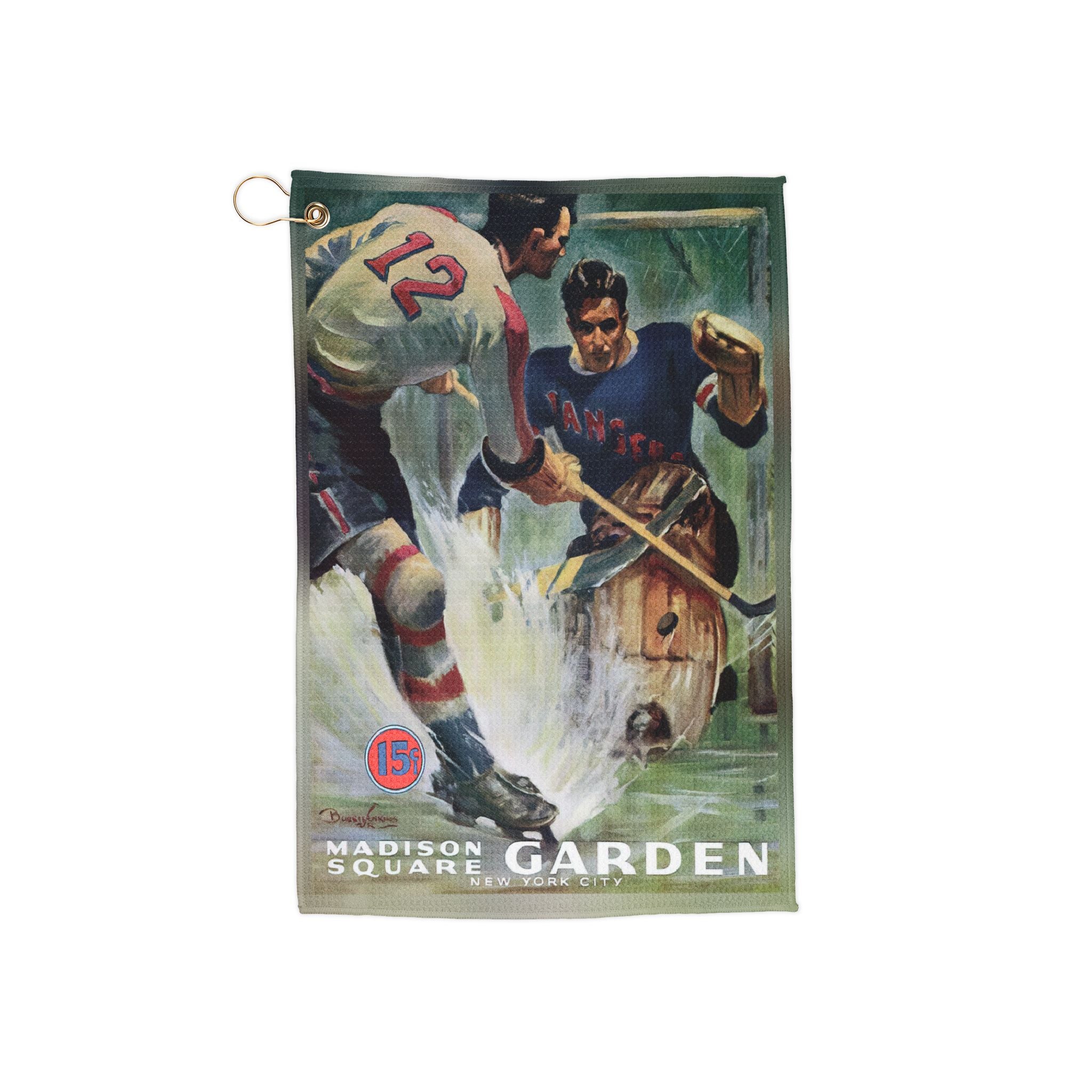 1940-1941 New York Americans Hockey Golf Towel | Vintage Sports, Retro Sports