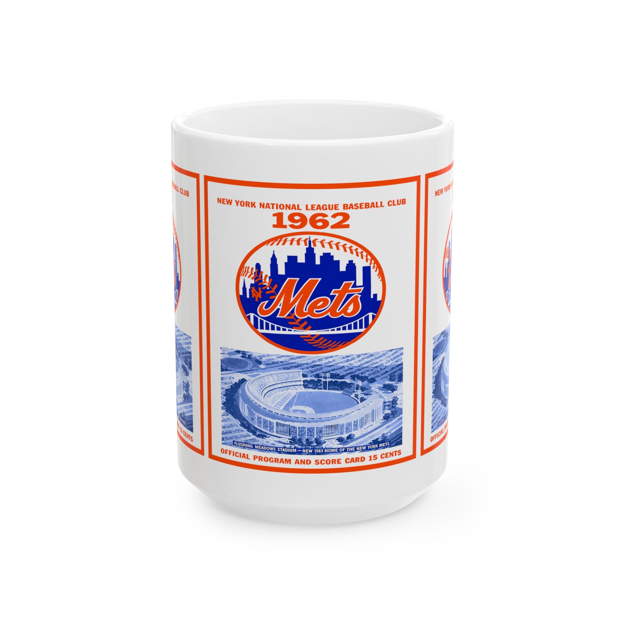 Vintage 1962 Baseball New York Mets Ceramic Mug, Shea Stadium Memorabilia,  Baseball Fans, Collectible Baseball Cup, Sports Coffee Cup