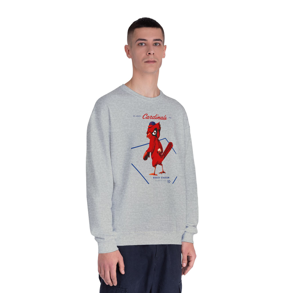 1956 Vintage Cardinals Baseball - Unisex NuBlend® Crewneck Sweatshirt