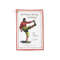 1922 Vintage Football Ohio Wesleyan vs Ohio State  Program Cover Golf Towel