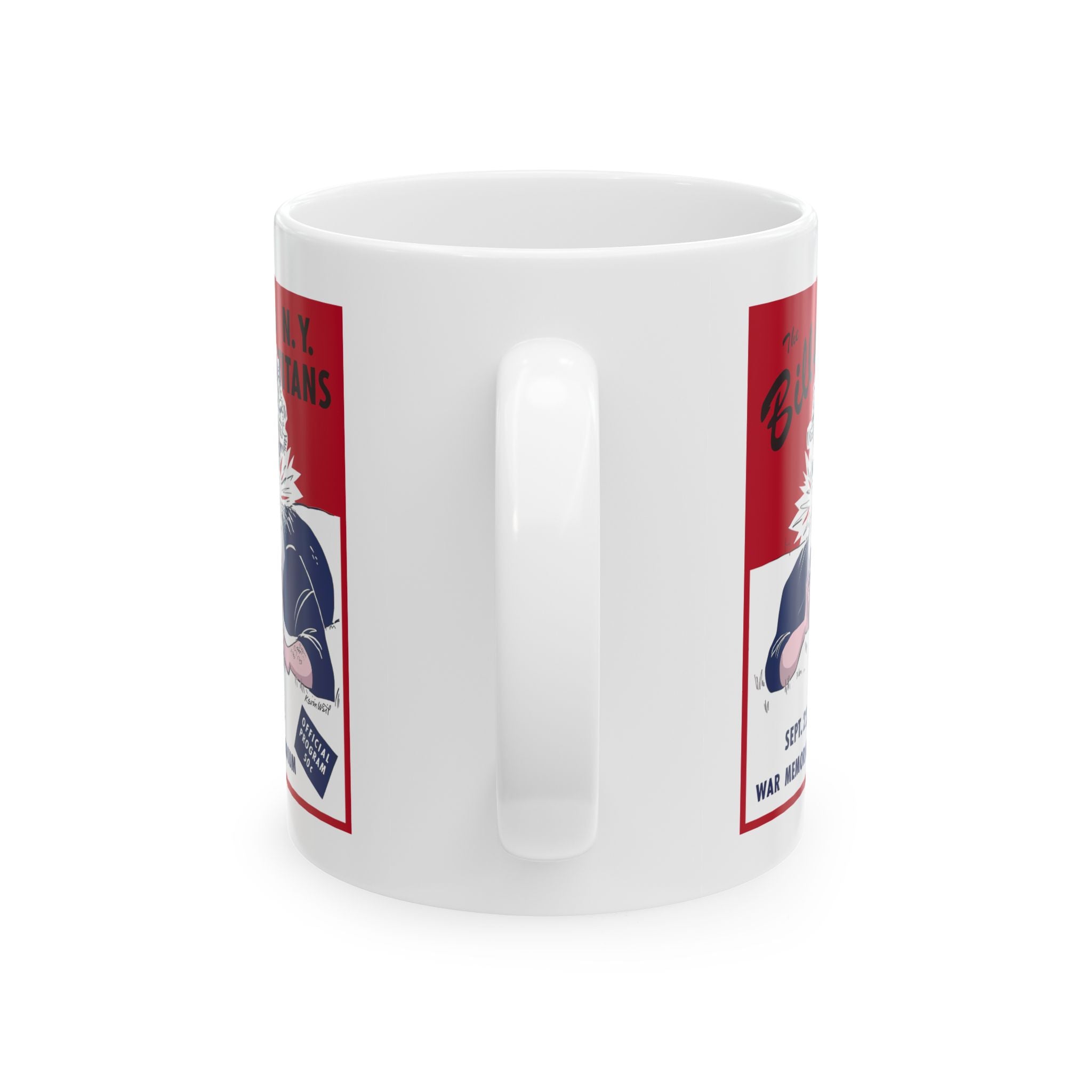 Football Buffalo Bills Mug, New York Titans Fan Gift, 1962 Sports Coffee Cup, Football Team Memorabilia, Sports Fan Merchandise