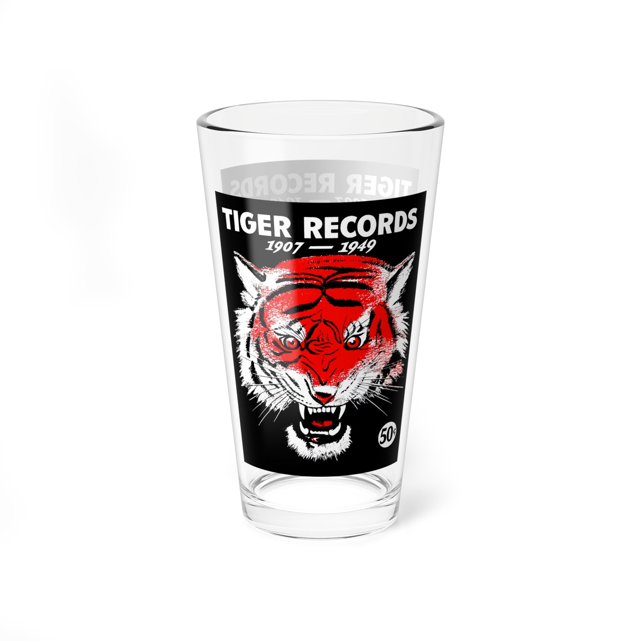 Mixing Glass, 16oz - Vintage 1949 Baseball Detroit Tigers Records Memorabilia, Sports Barware, Baseball Fan Gift, Drinking Glassware, Home