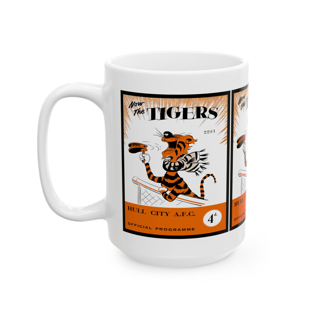 Vintage Hull City Football Club Ceramic Mug, 1956 English Football Fan Gift, Soccer Team Memorabilia, Sports Lover Present, Football Fanatic