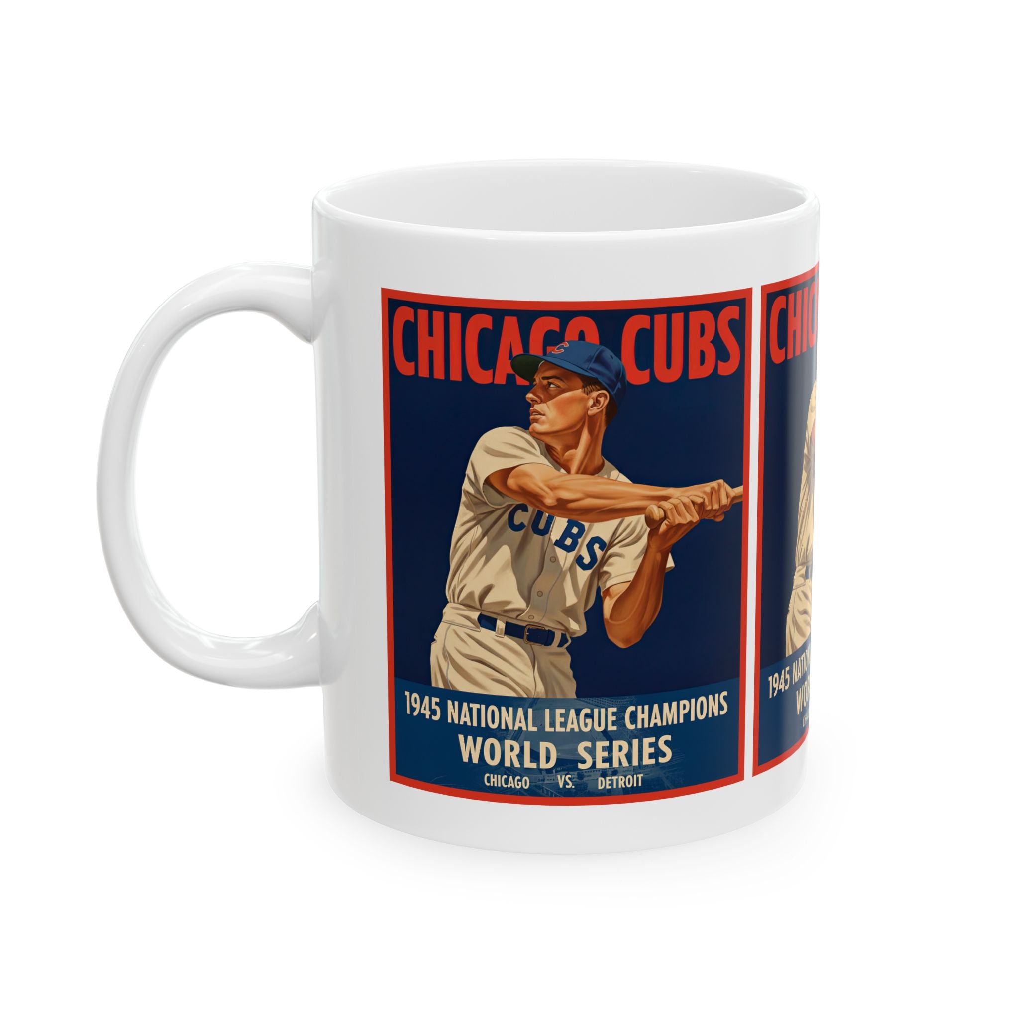 1945 Chicago Cubs National League Champions Mug, 11 oz and 15 oz