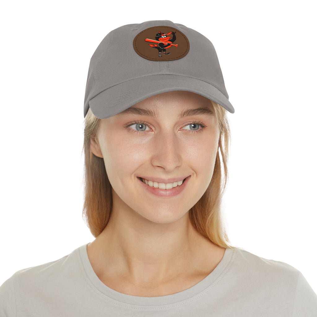 1966 Baltimore Baseball Dad Hat with Leather Patch