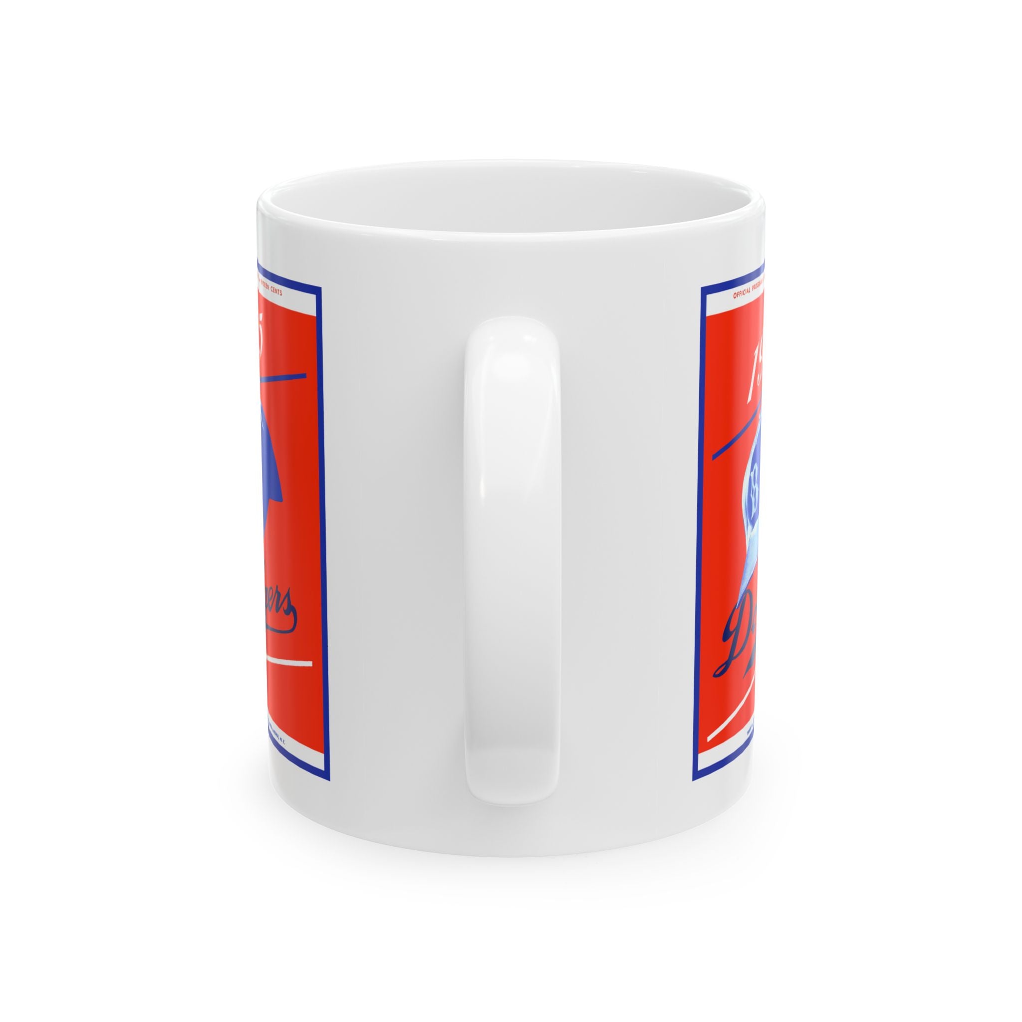 Brooklyn Dodgers 1955 Baseball Ceramic Mug (11oz & 15oz)