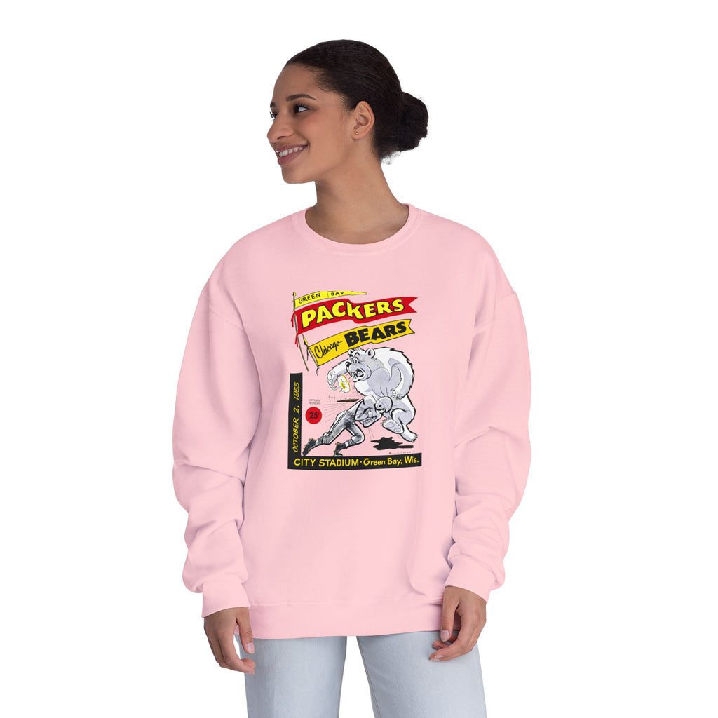 1955 Vintage Bears - Packers Football -  NuBlend® Crewneck Sweatshirt