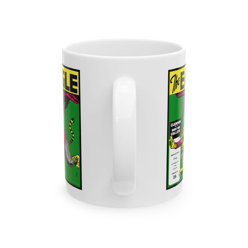 1947 Vintage Clemson Tigers - Boston College Eagles Football Program Cover  - Ceramic Mug, 11oz
