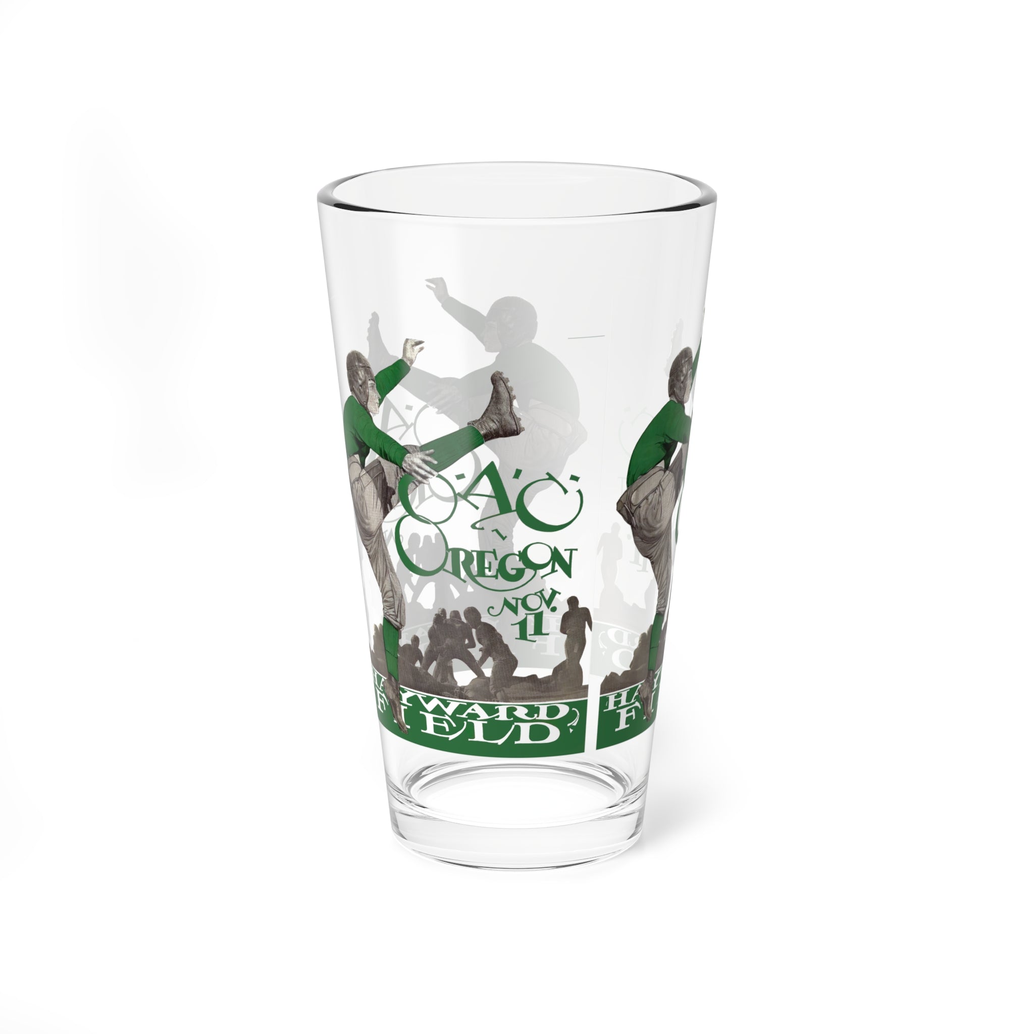 1927 Vintage Oregon State Beavers- University of Oregon Ducks Football Program Cover -  Pint Glass, 16oz