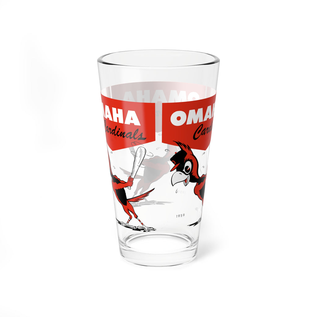 1959 Omaha Cardinals Baseball -  Pint Glass, 16oz
