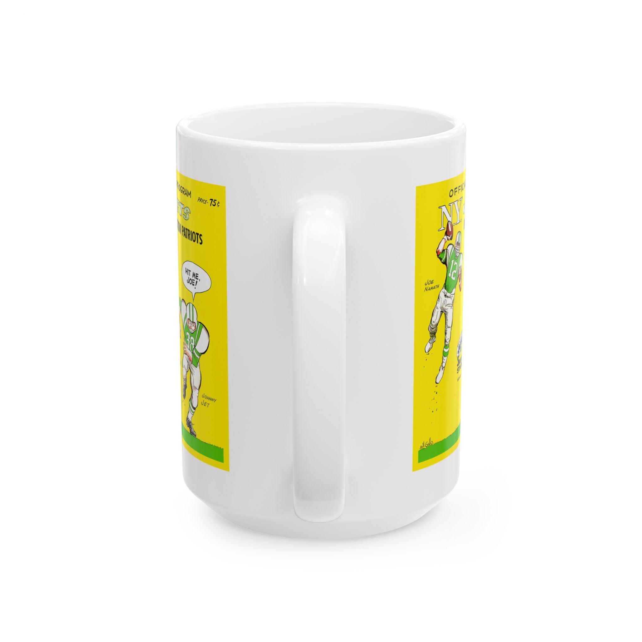 Ceramic Mug, 1966 Football New York Jets Boston Patriots, Gift for Football Fans, Sports Fan Mug, Coffee Cup, Tea Mug, Football Lover Gift,