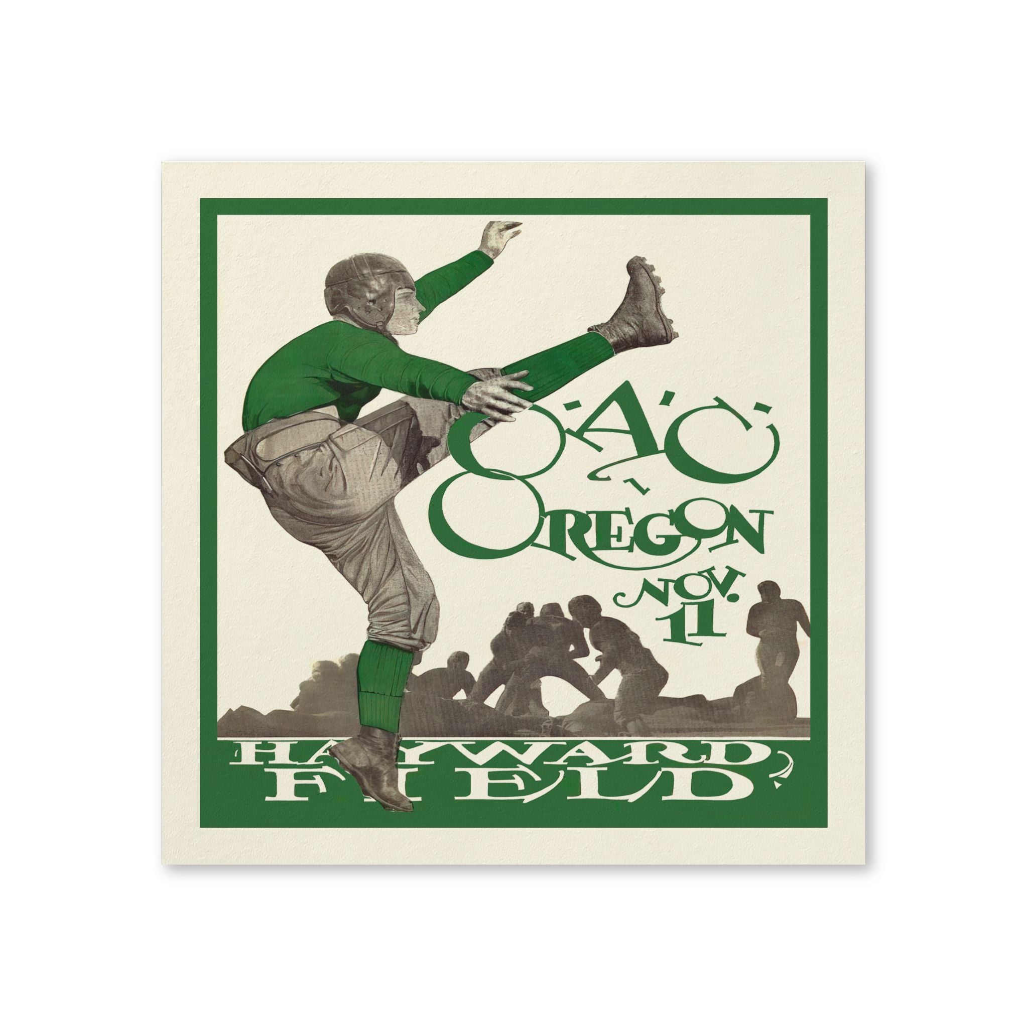 1927 Football Oregon State (OAC) - Oregon Napkins 50 Count