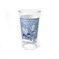 Mixing Glass, 16oz - Retro 1961 Football Buffalo Bills Houston Oilers, Sports Bar Glassware, Beer Glass, Gift for Sports Fans, Game Day