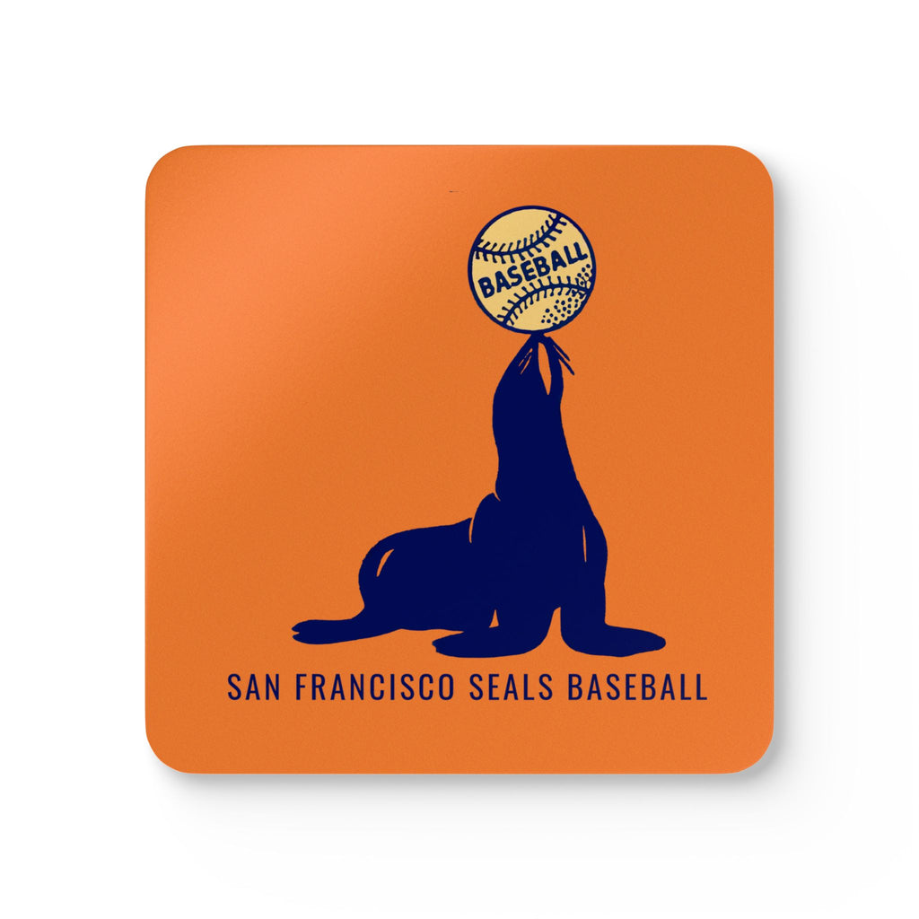 San Francisco Seals Baseball - Corkwood Coaster Set