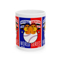 1945 World Series Vintage Baseball Ceramic Mug – National & American League 1945 Design (11oz/15oz)