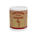 1945 Vintage Rockford Peaches Baseball Yearbook Cover - Ceramic Mug, 11oz, 15oz