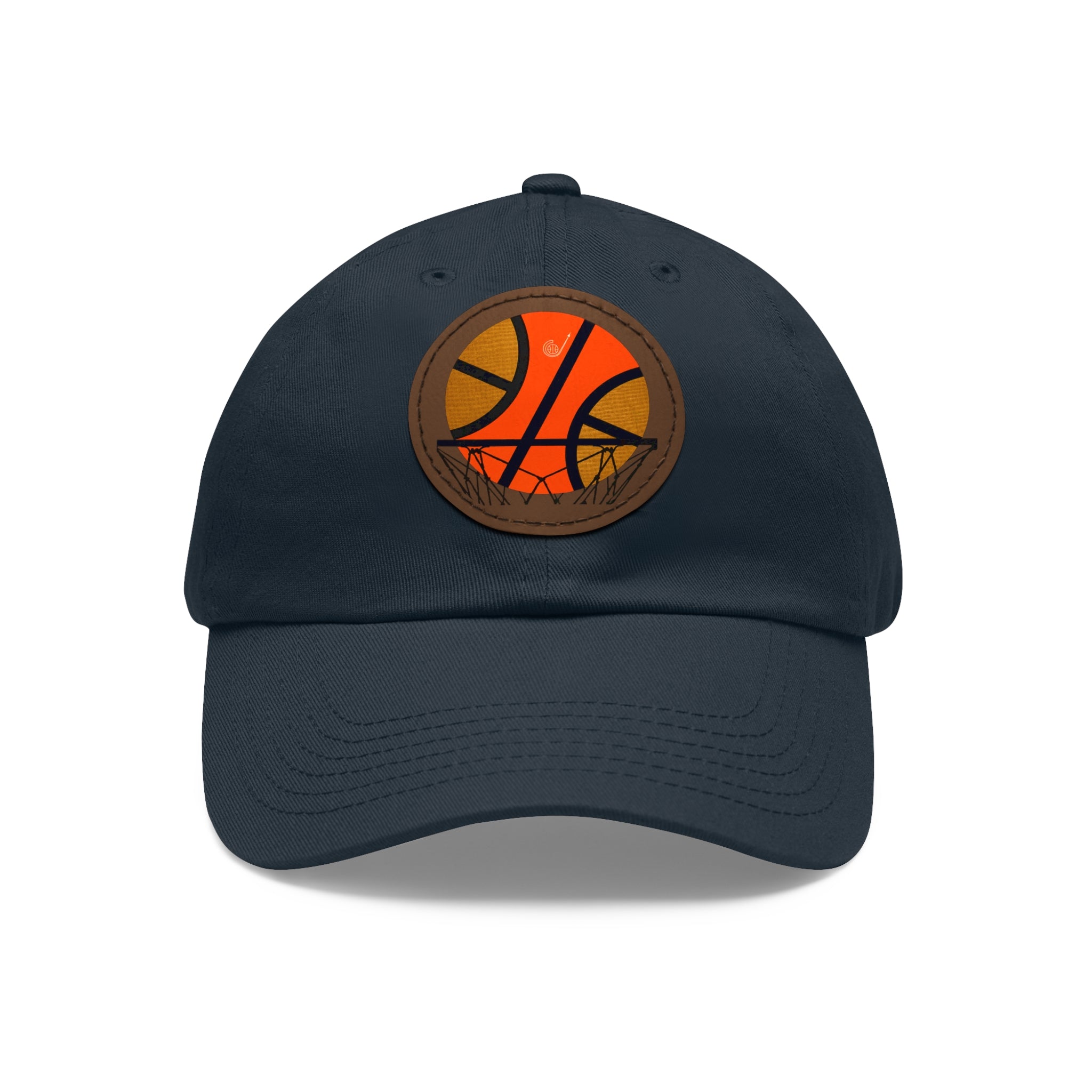 1967- 1968 Vintage Seattle Super Sonics Basketball - Dad Hat with Leather Patch (Round)