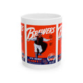 1951 Vintage Milwaukee Brewers Program Cover - Ceramic Mug, 11oz