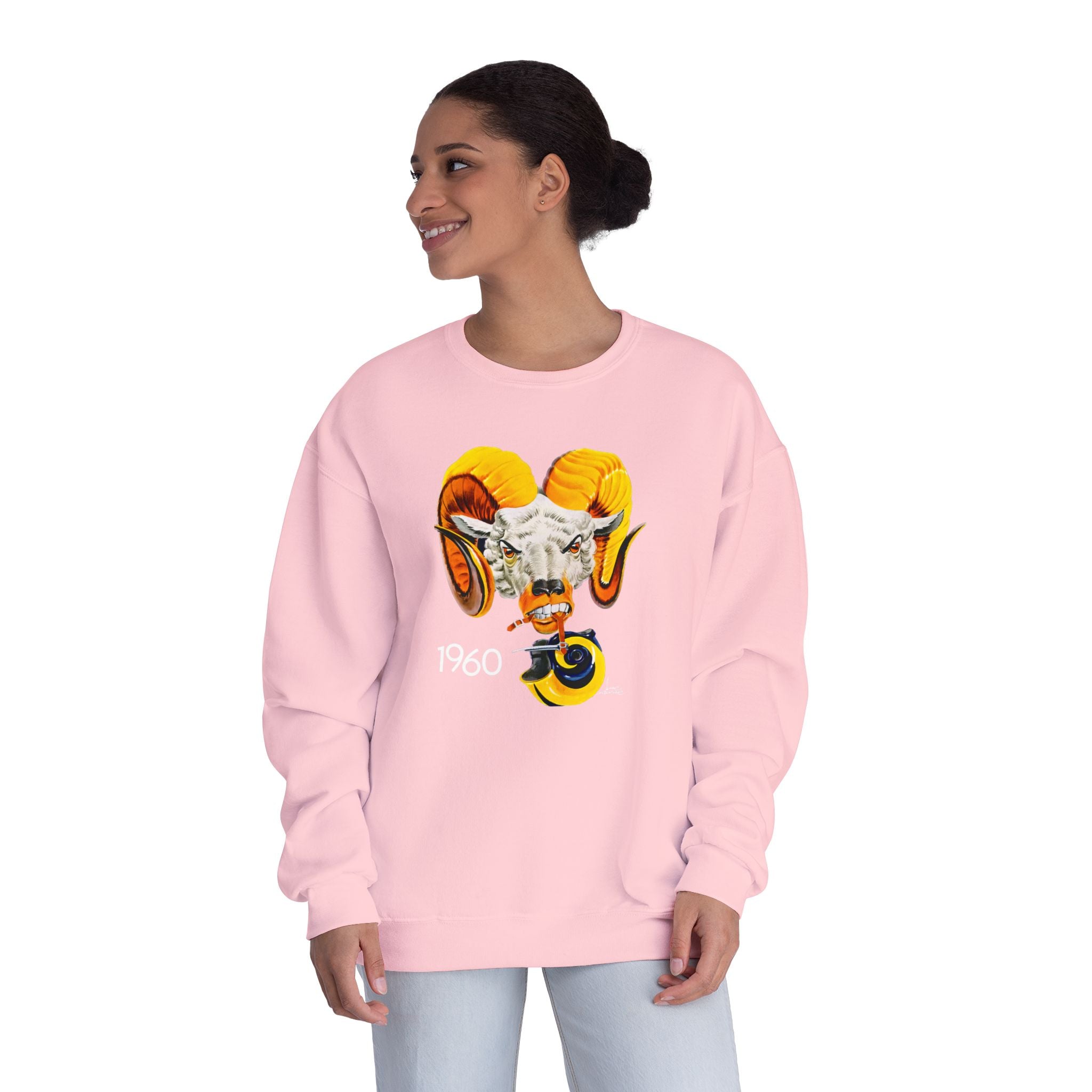 1960 Los Angeles Rams Football - NuBlend® Crewneck Sweatshirt