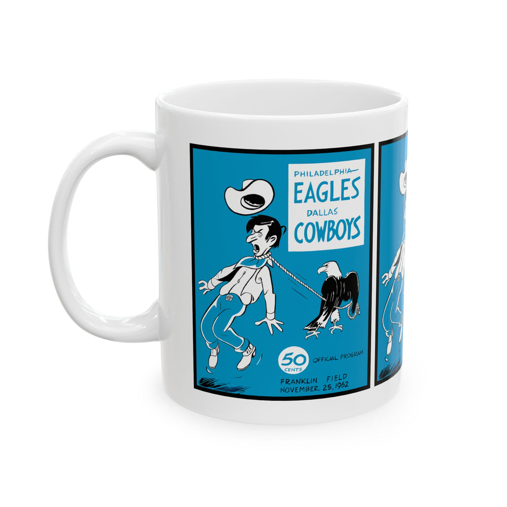1962 Football Cowboys-Eagles Mug | Ceramic Coffee Cup 11oz 15oz