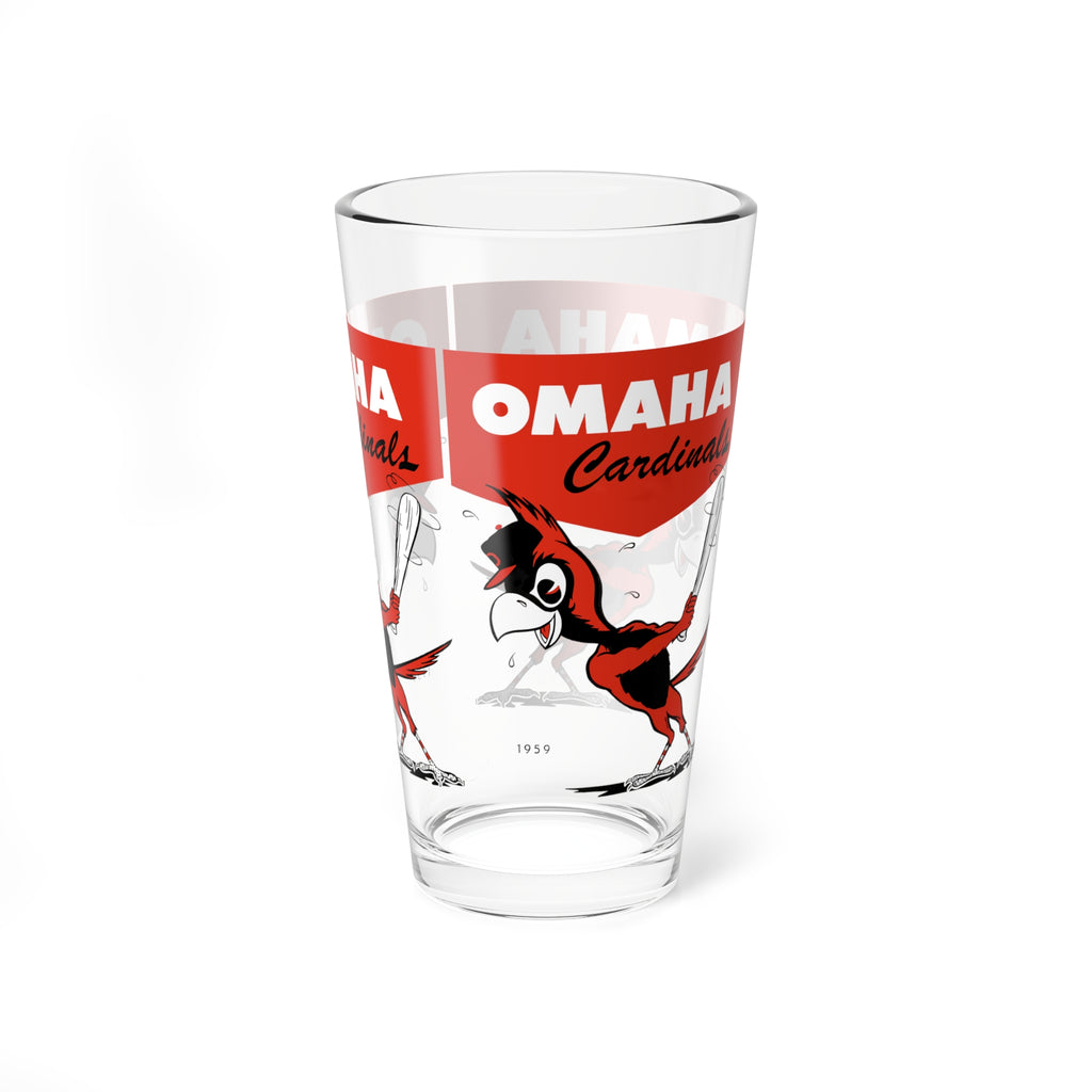 1959 Omaha Cardinals Baseball -  Pint Glass, 16oz