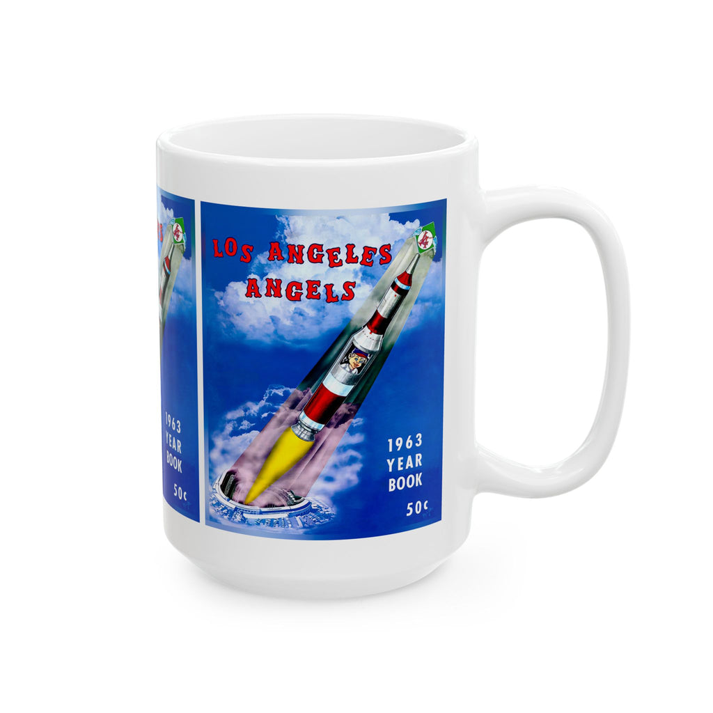 1963 Baseball Los Angeles Mug | Vintage Baseball Ceramic Mug 11oz and 15oz