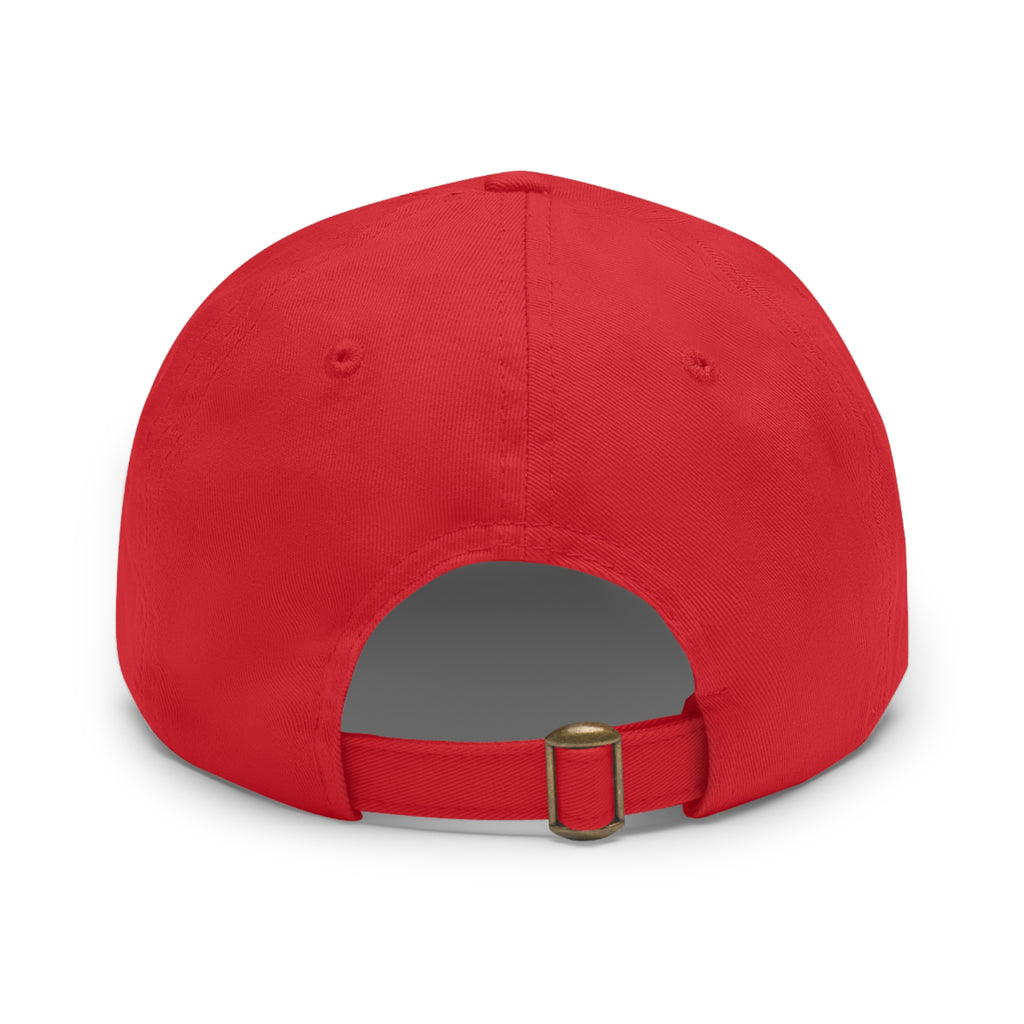 1949 Ole Miss Football - Dad Hat with Leather Patch (Rectangle)