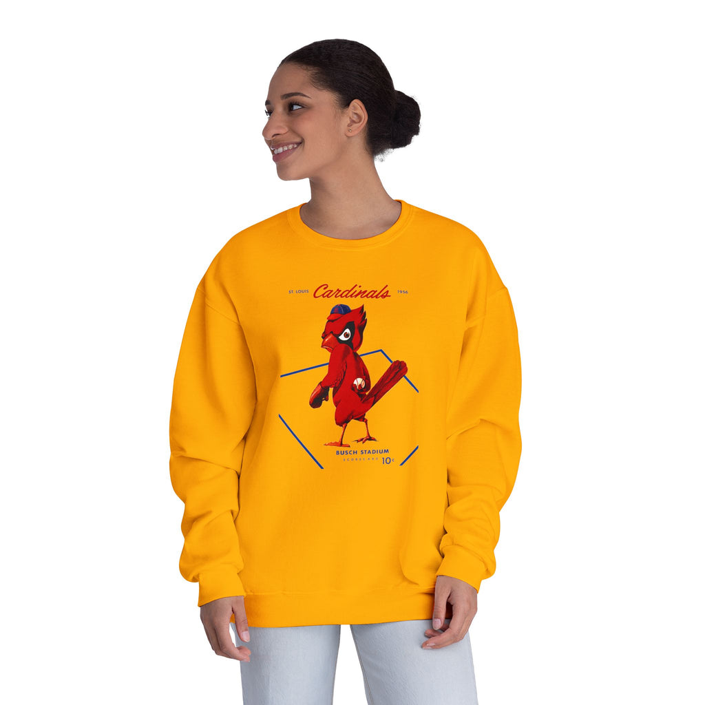 1956 Vintage Cardinals Baseball - Unisex NuBlend® Crewneck Sweatshirt