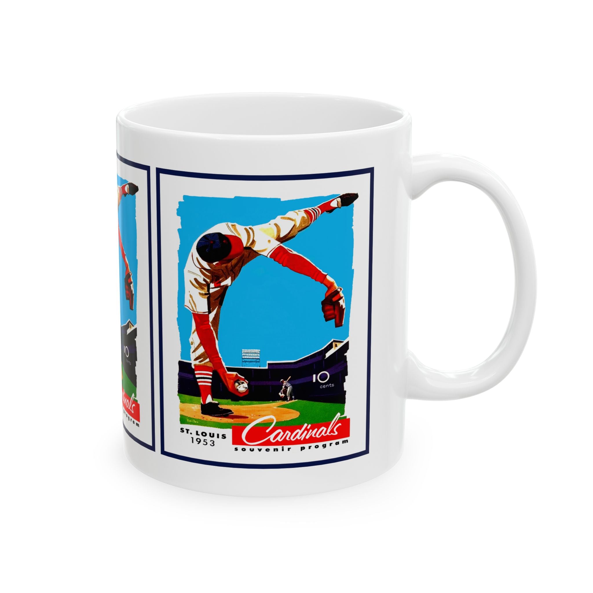 1953 St Louis Baseball Mug | Vintage Team Year Baseball Ceramic Mug 11oz and 15oz