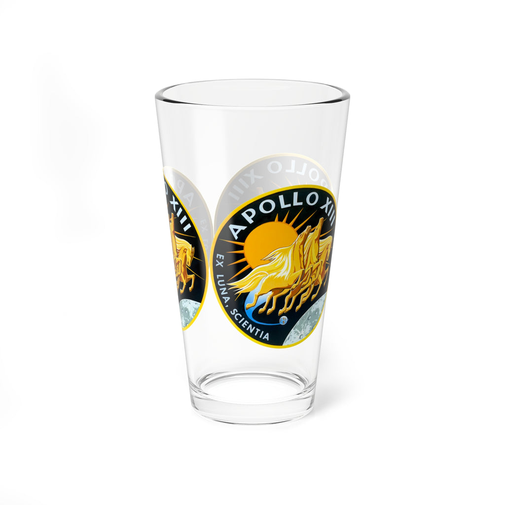 NASA Apollo 13 - Flight Patch -  Pint Glass, 16oz