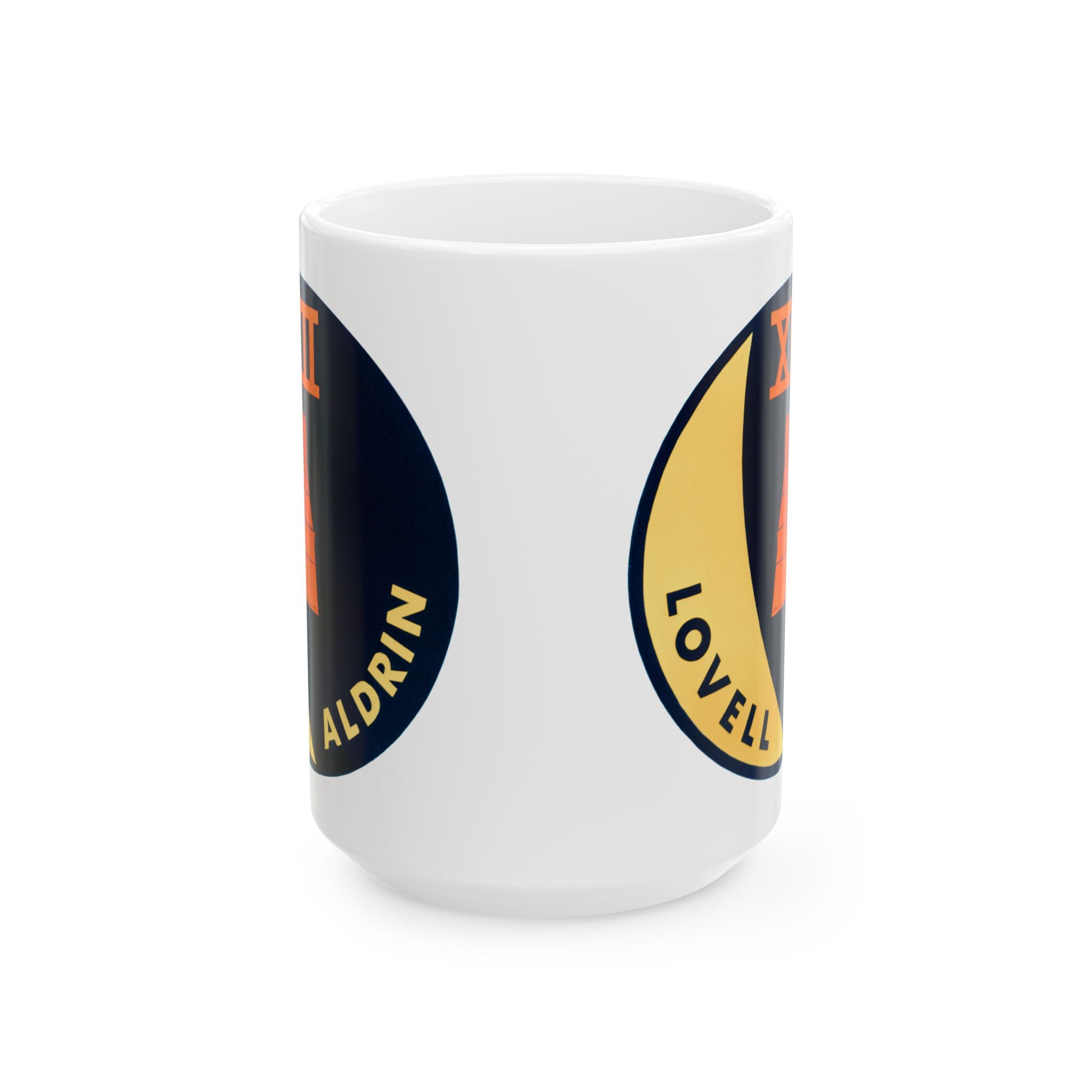 NASA Gemini 12 Flight Patch Ceramic Mug, Space Exploration Coffee Cup, Astronaut Gift, 11oz 15oz Tea Mug, Science Lover Gift, Rocket Ship