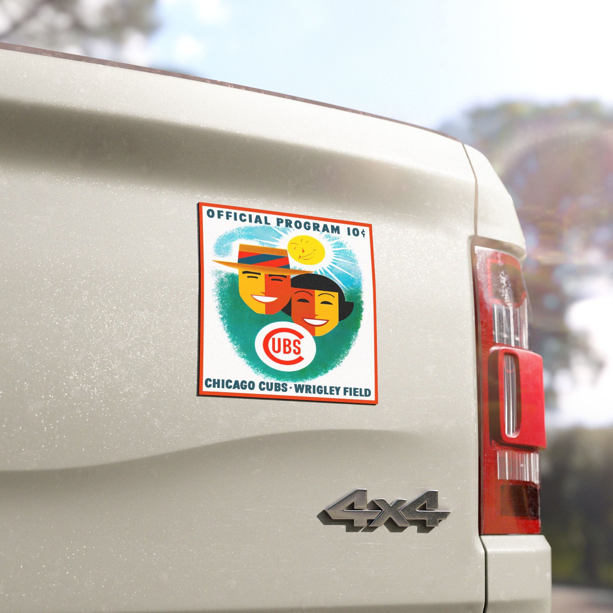 Car Magnets - 1956 Baseball Chicago Cubs, Vintage Sports Memorabilia, Refrigerator Magnets, Fridge Decor, Gift for Cubs Fans, Retro Sports