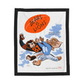 Plush Blanket, 1957 Football Chicago Bears Detroit Lions Design, Sports Fan Gift, Game Day Throw, Football Memorabilia, Cozy Home Decor