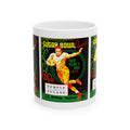 1934 Vintage Sugar Bowl - Temple Owls - Tulane Green Waves Football Program Cover  - Ceramic Mug, 11oz