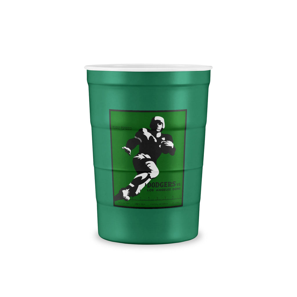 1947 Football Los Angeles Dons - Brooklyn Dodgers Football - Recyclable Steel Cup