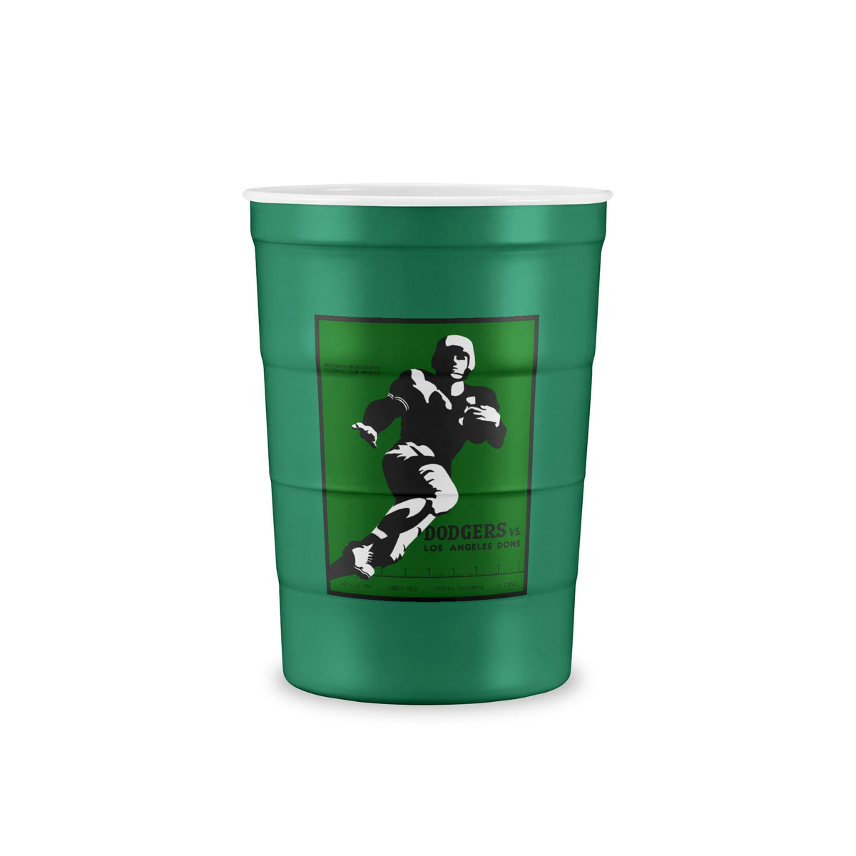 1947 Football Los Angeles Dons - Brooklyn Dodgers Football - Recyclable Steel Cup