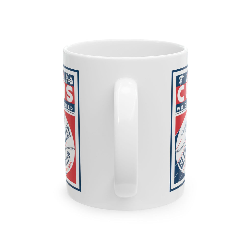 1932 Cubs Wrigley Field Vintage Baseball Ceramic Mug (11oz, 15oz)