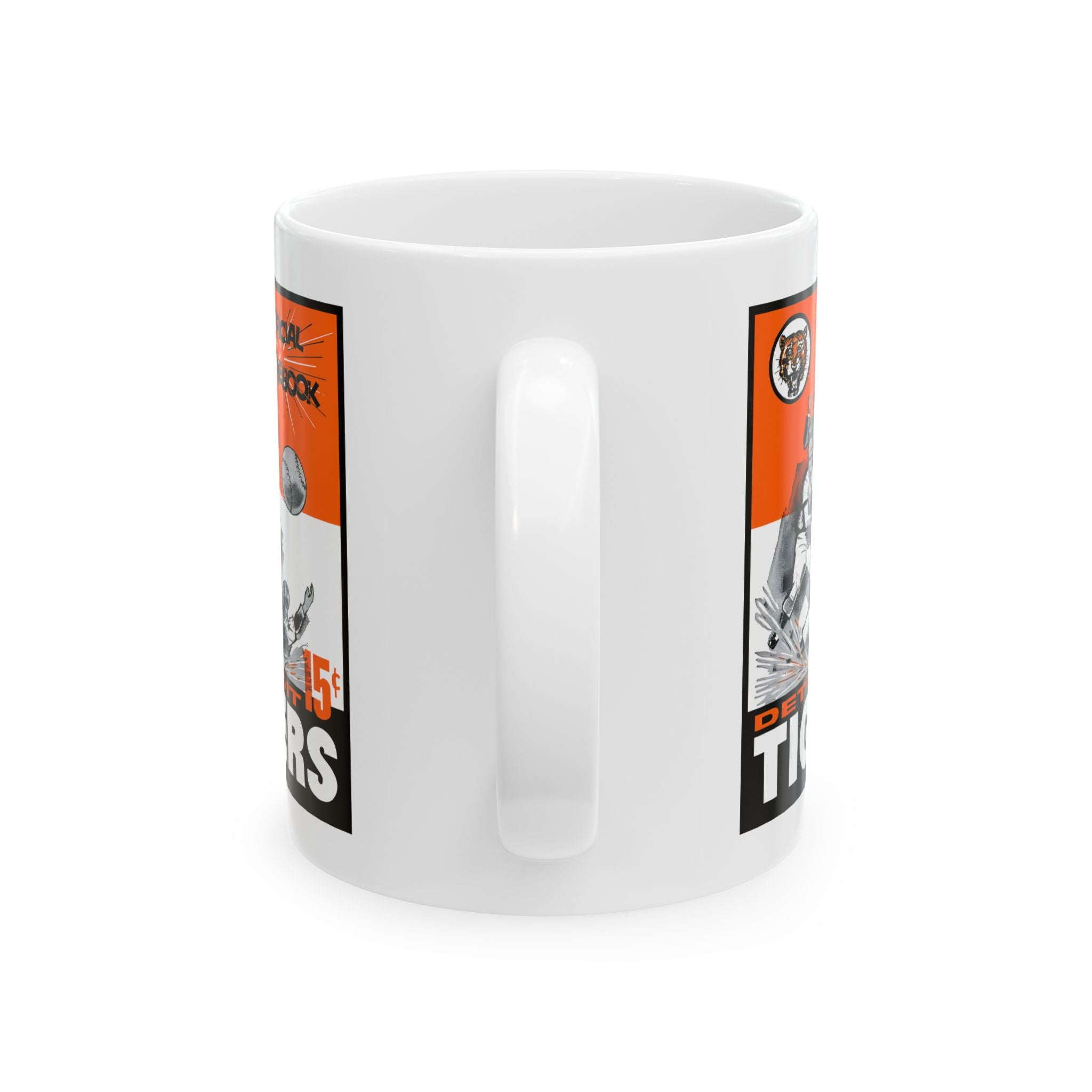 1962 Detroit Baseball Mug | Vintage Baseball Ceramic Coffee Cup 11oz and 15oz