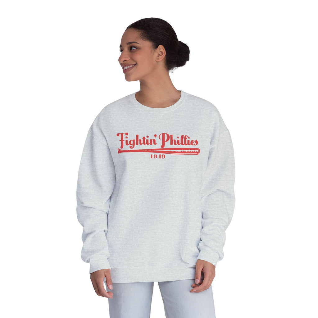 1949 Philadelphia Baseball Fighting Phillies - NuBlend® Crewneck Sweatshirt