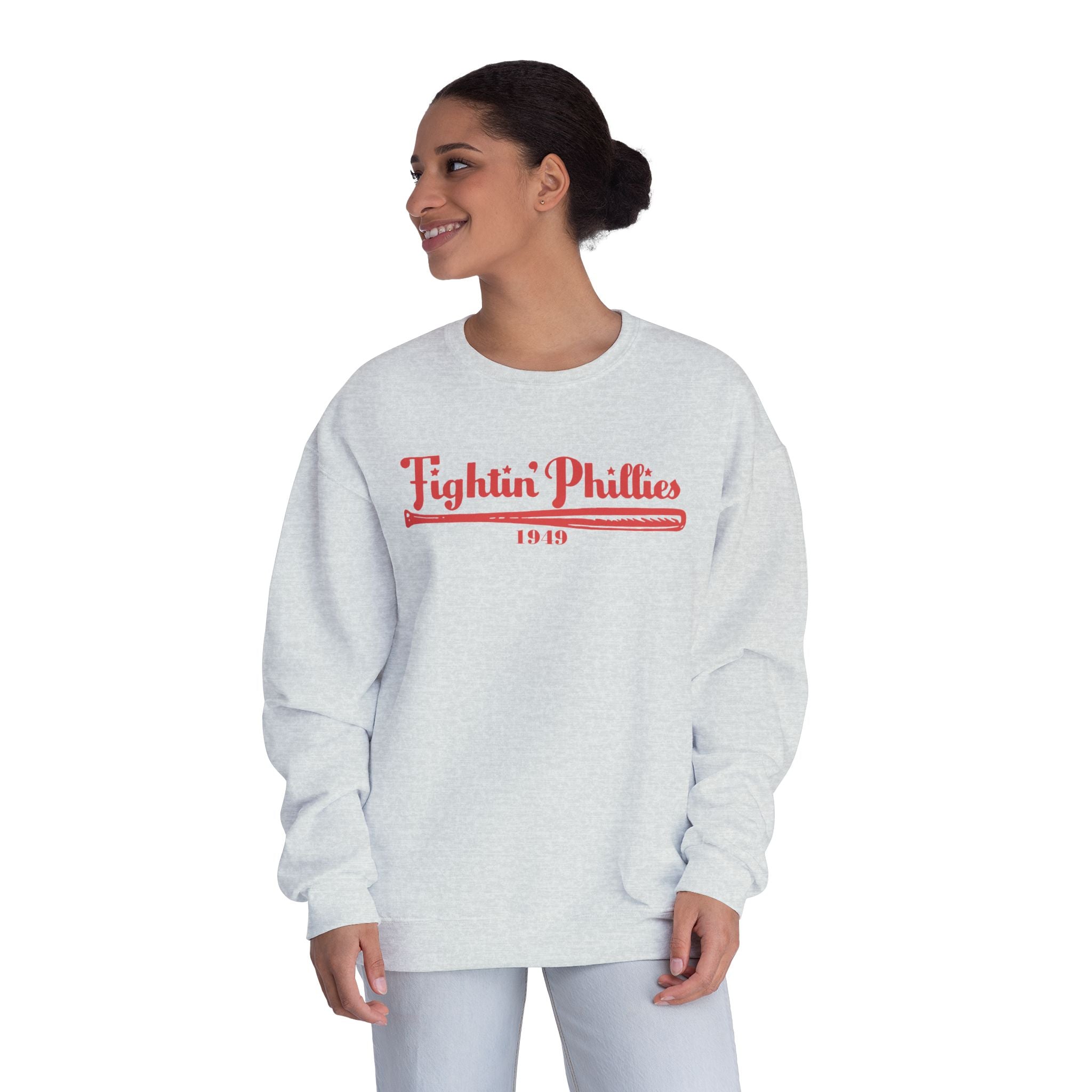 1949 Philadelphia Baseball Fighting Phillies - NuBlend® Crewneck Sweatshirt