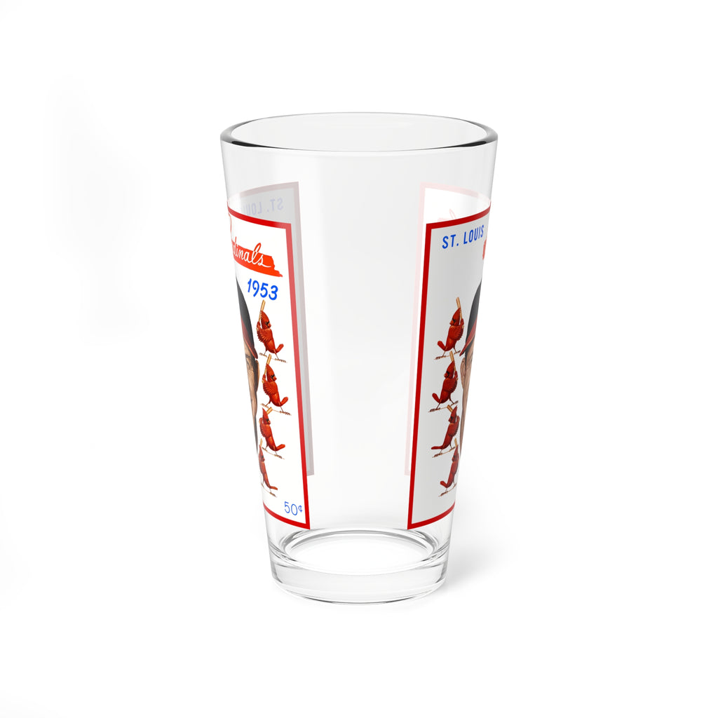1953 St. Louis Baseball Mixing Glass — 16oz Retro Sports Bar Glass