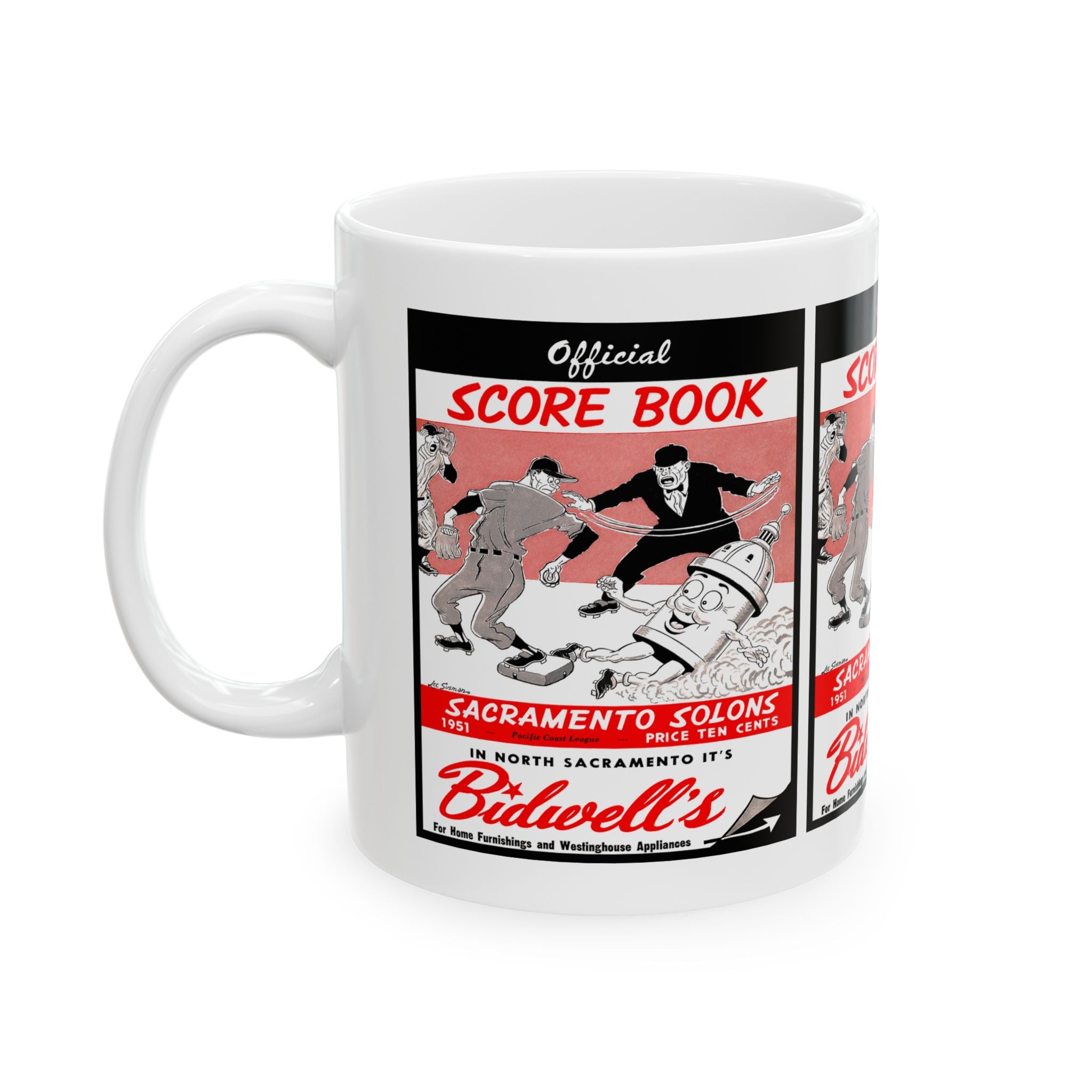 1951 Sacramento Solons Baseball Mug