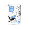 1959 Vintage Football Eagles -Giants Golf Towel — Retro Design