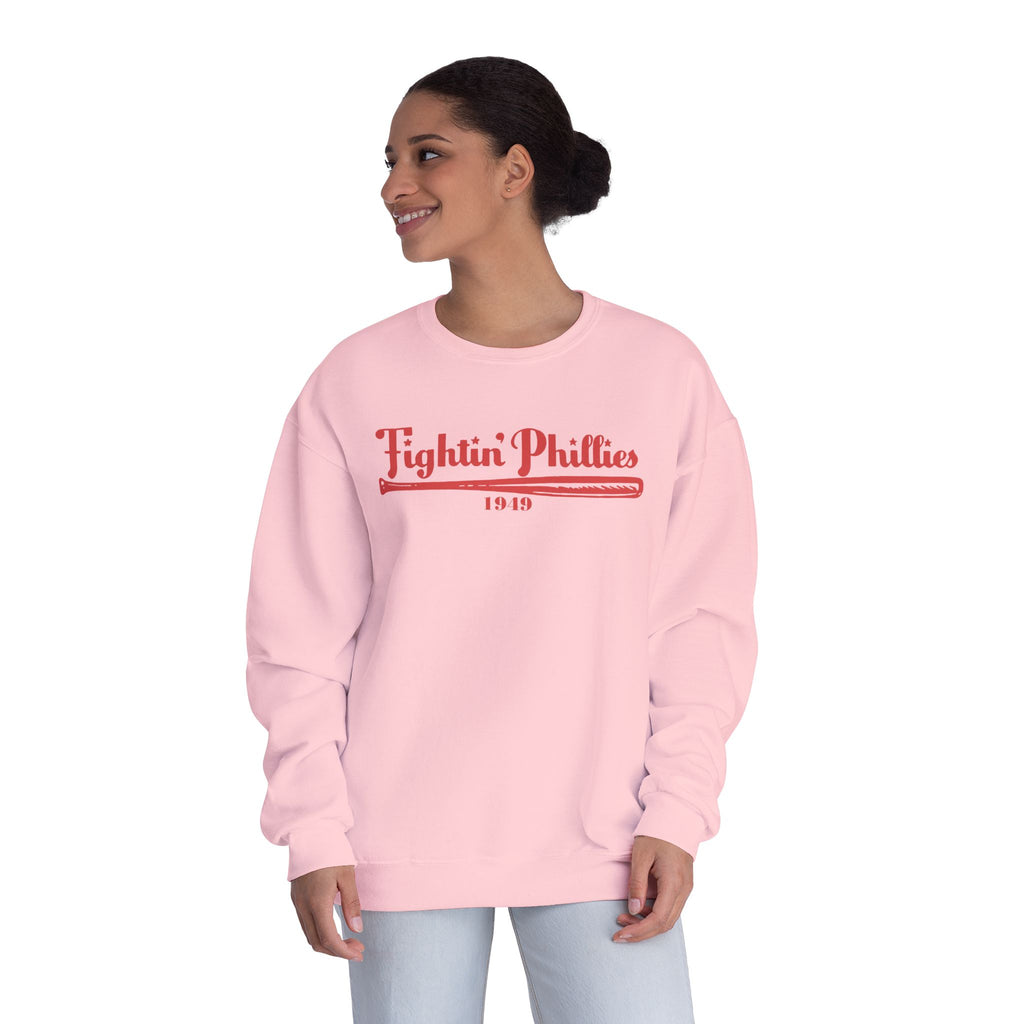 1949 Philadelphia Baseball Fighting Phillies - NuBlend® Crewneck Sweatshirt