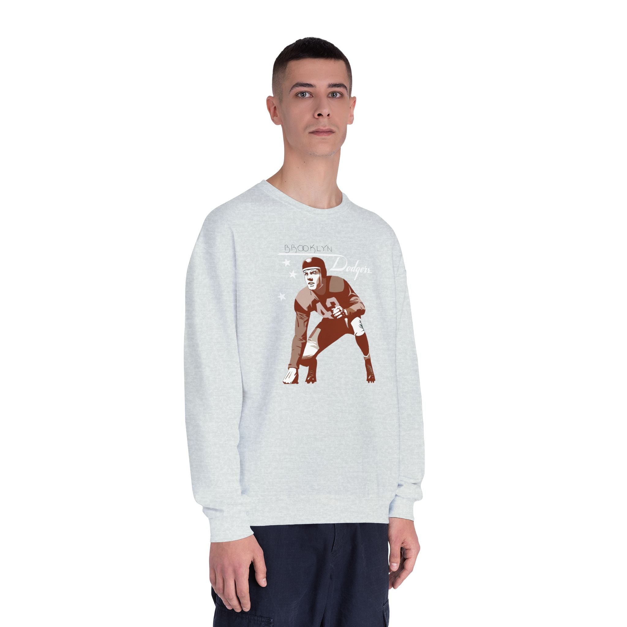 1943 Vintage Brooklyn Dodgers Football - Unisex NuBlend® Crewneck Sweatshirt